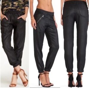 DWP Brody Jogger 100% Tencel Shiny Black NWT Size Large